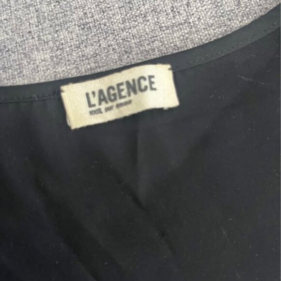 L’agence silk beaded tank top size M - Picture 2 of 4